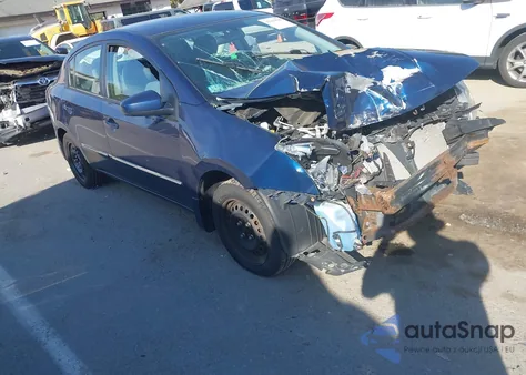 2012 Nissan Sentra 2.0 S from USA, damaged, VIN 3N1AB6AP2CL757487